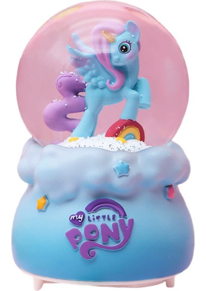 Sevimli My Little Pony Işıklı Müzikli Orta Boy Kar Küresi modelleri