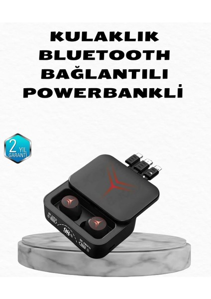 Powerbank Özellikli Bluetooth Kablosuz Kulaklık – Dokunmatik Kontrol, Uzun Pil Ömrü, Ergonomik Tasarım
