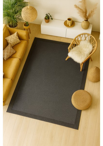 Bohem Sisal Serisi Bordürlü Kolay Temizlenebilir Leke Tutmaz Toz Yapmaz Sisal Halı modelleri