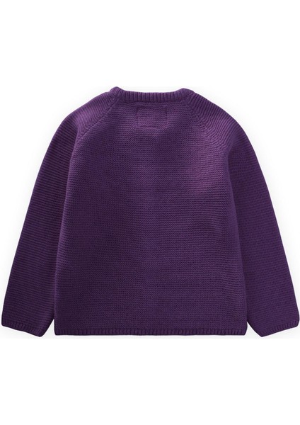 Links Triko Hırka 1-8 Yaş Mor fiyatları