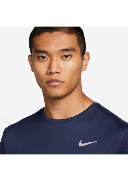 Dri-Fıt Miler Run Division Men's Flash Long-Sleeve Running DQ6493-410 Top - Midnight Navy Erkek Uzun Kollu Tişört fırsatları