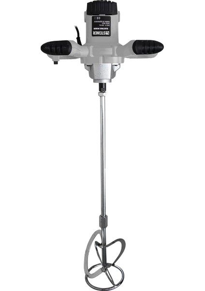 Alman Gt-Grey 3000 Bakır Sargı 6 Kademe Devir Ayarlı Elektrikli Alçı Boya ve Harç Karıştırıc