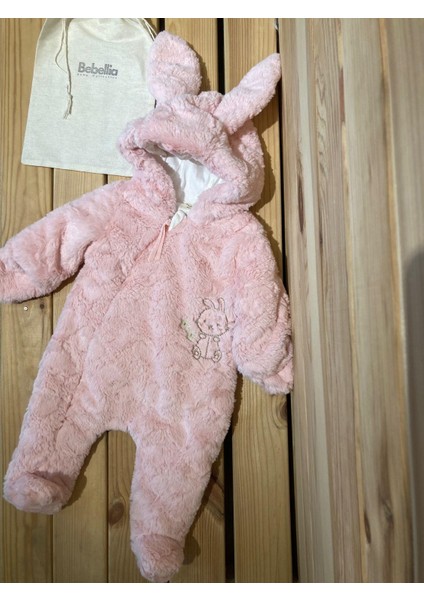 Anna Ekstra Kalın Astarlı Wellsoft Kız Tulum Somon