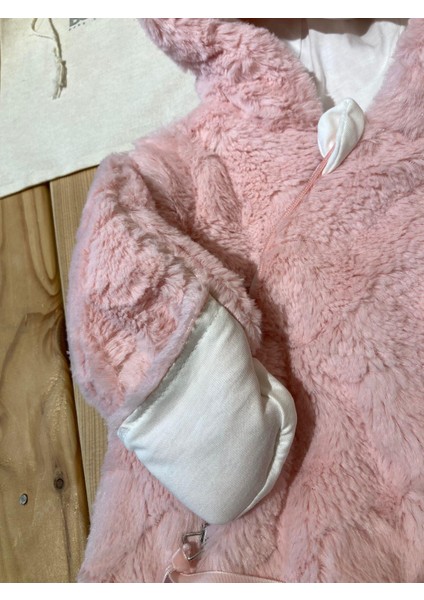 Anna Ekstra Kalın Astarlı Wellsoft Kız Tulum Somon modelleri