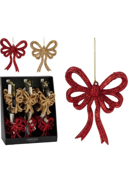 Ecrou Kurdele Figürlü Ağaç Süsü 15CM