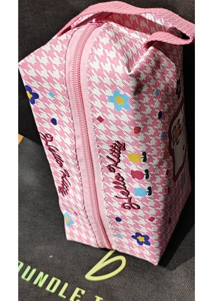 Hello Kitty Figürlü Büyük Boy Kalem Kutusu / Makyaj Çantası fiyatları