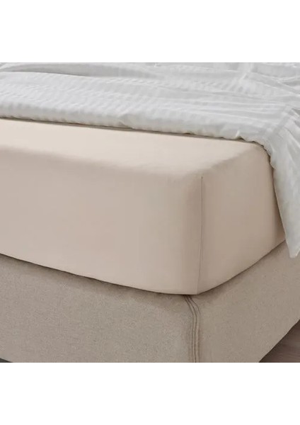 Nattjasmın Lastikli Çarşaf Açık Bej 140 x 200 cm fiyatları