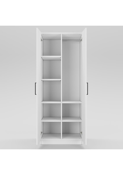 2 Kapaklı Elbise Dolabı 180X70X55CM 11102501 fiyatları