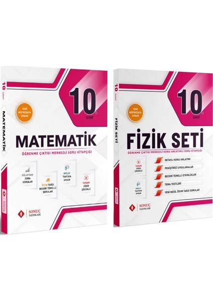 10. Sınıf Matematik ve Fizik Modüler Seti 2 Kitap