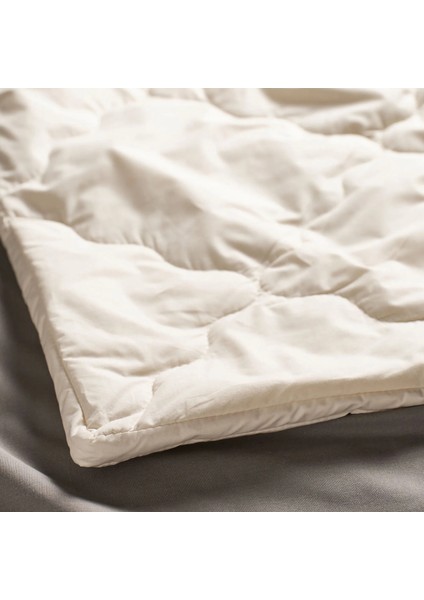 Radhusvın Tek Kişilik Yorgan Kırık Beyaz Sıcak Tutar 150 x 200 cm Yün modelleri