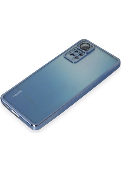 Xmpdby Newface Xiaomi Redmi Note 11 Pro Kılıf Razer Lensli Silikon - Açık Mavi fırsatları