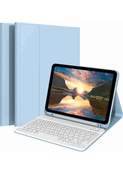 Samsung Galaxy Tab S10 Fe Plus 13.1 Inç Uyumlu Klavyeli Tablet Kılıfı