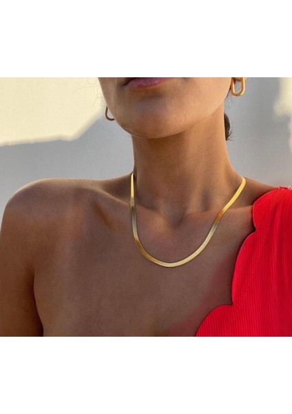 Çelik Italyan Kolye Gold modelleri