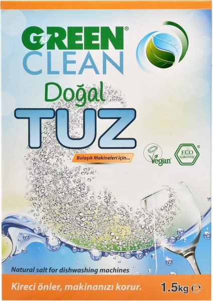 Ugreen U Clean Bitkisel Bulaşık Makinesi Tuz 1,5kg.