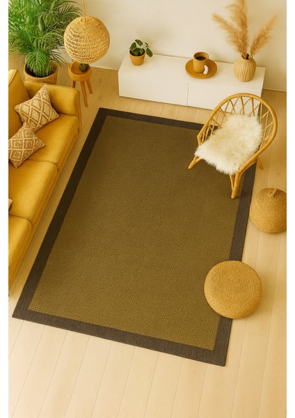 Bohem Sisal Serisi Bordürlü Kolay Temizlenebilir Leke Tutmaz Toz Yapmaz Sisal Halı modelleri