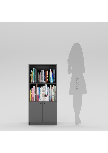 Kitaplık 130X60X40CM 07102501