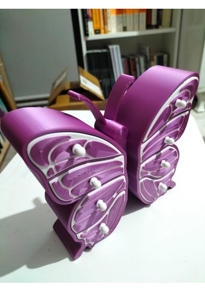 🦋 Kelebek Şeklinde 8 Çekmeceli Takı ve Mücevher Kutusu fiyatları