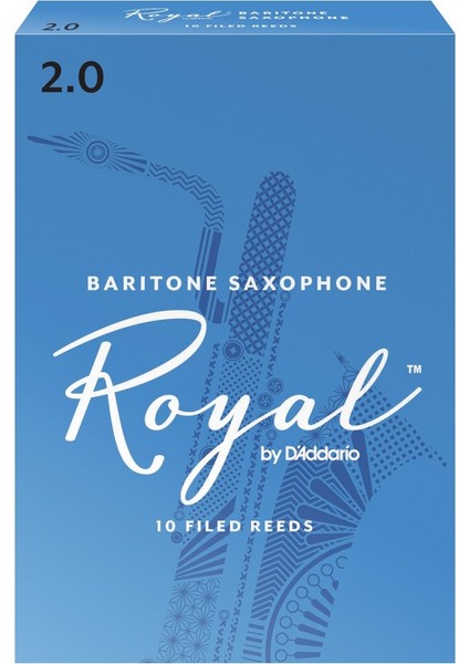 D'addario Woodwinds Royal RLB1020 Bariton Saksafon Kamışı No:2