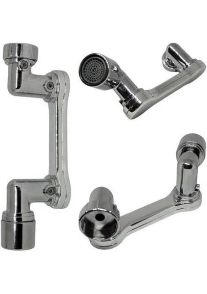 Her Yere Dönebilen Tasarruflu Mutfak Musluk Başlığı Ucu Musluk Ucu Oynar Başlıklı