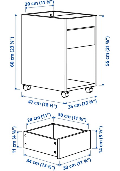 Tonstad Keson Kahverengi Meşe Kaplama 35 x 60 cm fiyatları