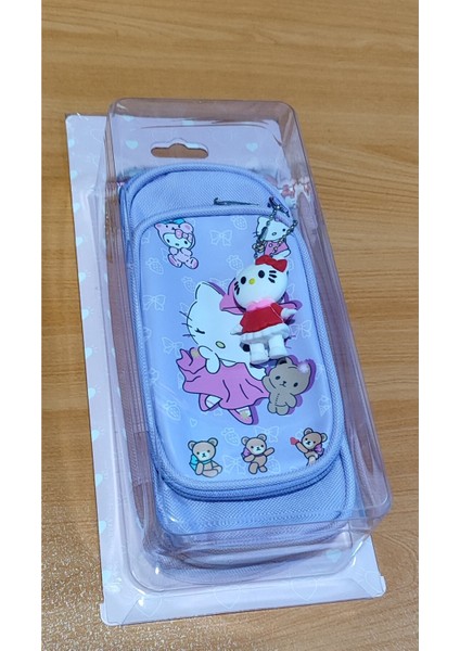 Hello Kitty Figürlü Kalem Kutusu/çantası 2 Bölmeli AD76299