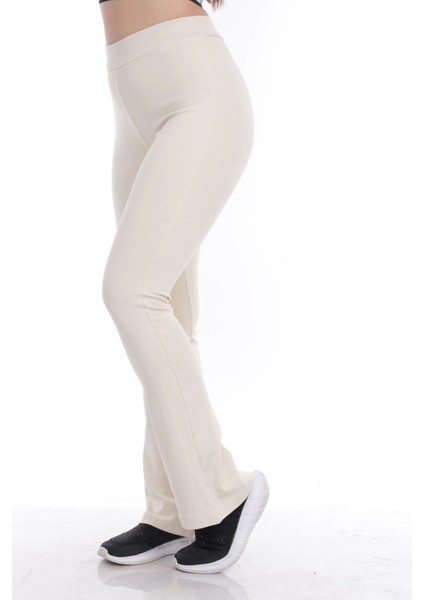 Kadın Beli Lastikli Toparlayıcı Ispanyol Paça Büyük Bedentayt fiyatları