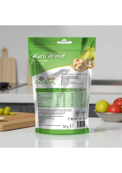 Kurutulmuş Armut 50 gr fırsatları