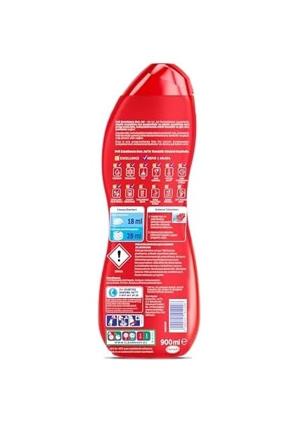Pril Excellence Duo Jel Bulaşık Makinesi Deterjanı 900ML 50 Yıkama Yağ Çözücü modelleri