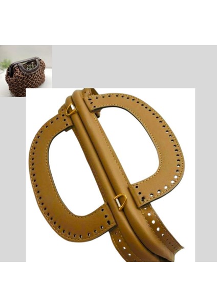 25 cm Suni Derili Hardal Renk Gizli Çanta Bursu Yeni Model