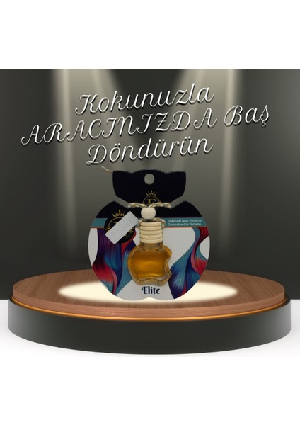Elıt Uzun Süre Kalıcı Ferah Rahatlatıcı Oto Kokusu 8 ml