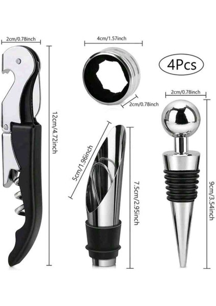 Şarap Mantarı Açma Döküm Seti-Mantar Açacağı-Dökme Ağzı-Tıpa-Folyo Kesici fiyatları