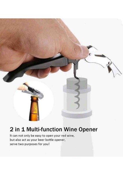 Şarap Mantarı Açma Döküm Seti-Mantar Açacağı-Dökme Ağzı-Tıpa-Folyo Kesici fırsatları