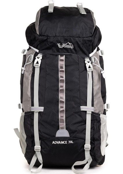 Mükemmel Denge, Maksimum Dayanıklılık: Profesyonel Dağcı Sırt Çantası 70 Litre Siyah