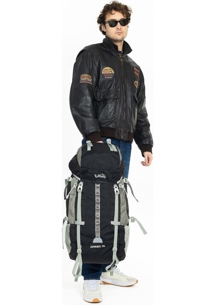 Mükemmel Denge, Maksimum Dayanıklılık: Profesyonel Dağcı Sırt Çantası 70 Litre Siyah