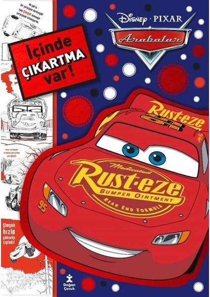 Disney Pixar Arabalar - En Sevdiğim Boyama Kitabı - Çıkartmalı
