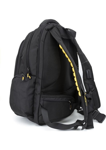 15.6 Inç Petli Laptop Bölmeli Astarlı USB Girişli Günlük Seyehat Çok Bölmeli Sırt Çantası fırsatları