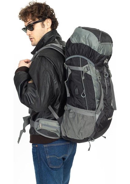 Mükemmel Denge, Maksimum Dayanıklılık: Profesyonel Dağcı Sırt Çantası 55 Litre Siyah modelleri