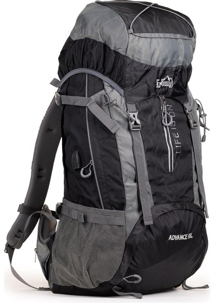 Mükemmel Denge, Maksimum Dayanıklılık: Profesyonel Dağcı Sırt Çantası 55 Litre Siyah