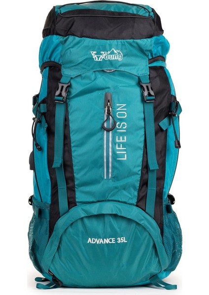 Mükemmel Denge, Maksimum Dayanıklılık: Profesyonel Dağcı Sırt Çantası 35 Litre Mavi