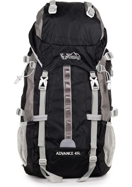 Mükemmel Denge, Maksimum Dayanıklılık: Profesyonel Dağcı Sırt Çantası 45 Litre Siyah