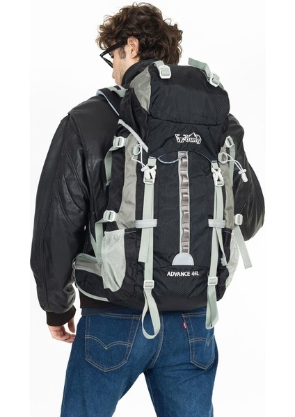 Mükemmel Denge, Maksimum Dayanıklılık: Profesyonel Dağcı Sırt Çantası 45 Litre Siyah fiyatları