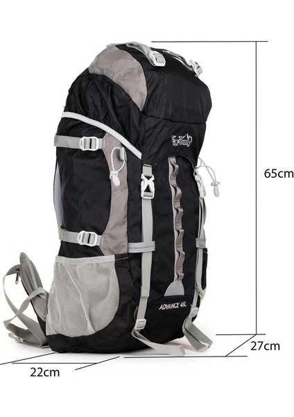 Mükemmel Denge, Maksimum Dayanıklılık: Profesyonel Dağcı Sırt Çantası 45 Litre Siyah indirimleri