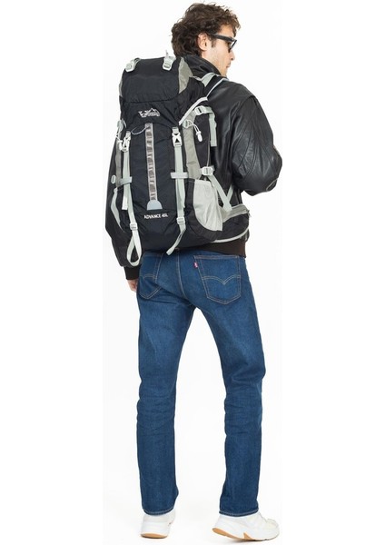 Mükemmel Denge, Maksimum Dayanıklılık: Profesyonel Dağcı Sırt Çantası 45 Litre Siyah