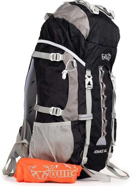 Mükemmel Denge, Maksimum Dayanıklılık: Profesyonel Dağcı Sırt Çantası 45 Litre Siyah