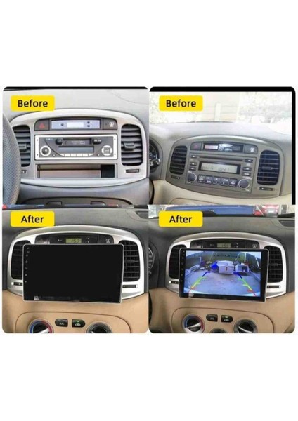 Hyundai Accent Era Uyumlu 2 GB Ram 32GB Hafıza Android Multimedya Teyp Carplay modelleri