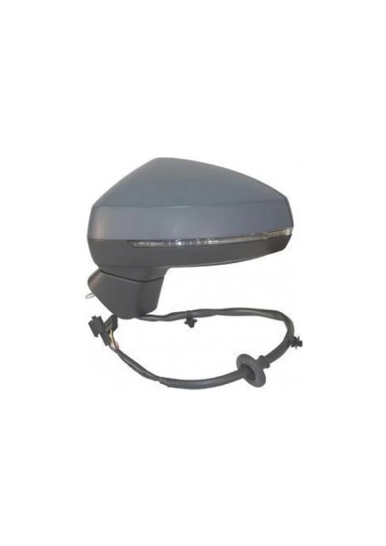 Audi A3 Hb 2013-2020 Sol Dış Dikiz Aynası (Elektrikli, Isıtmalı, Sinyalli, Astarlı, Katlanır, Hafızalı) Oem No (8V1857409G9B9)