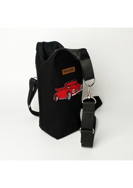 El Yapımı Kırmızı Vosvos Desenli U Model Matara Termos Kılıfı indirimleri