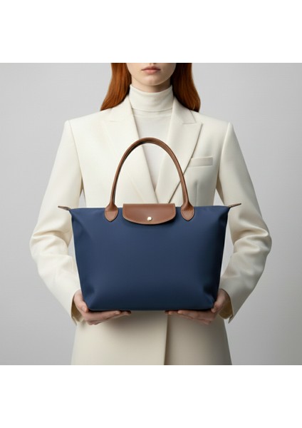 Kadın Uzun Saplı Katlanabilir Omuz Çantası