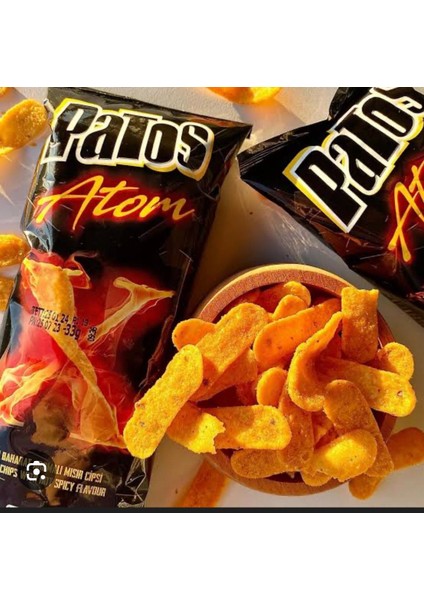 Atom Acılı Cips 33 gr 5 Adet fiyatları