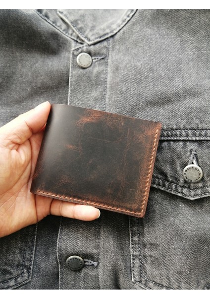 Hakiki Deri Klasik Cüzdan El Yapımı Erkek Cüzdan MC23 fiyatları